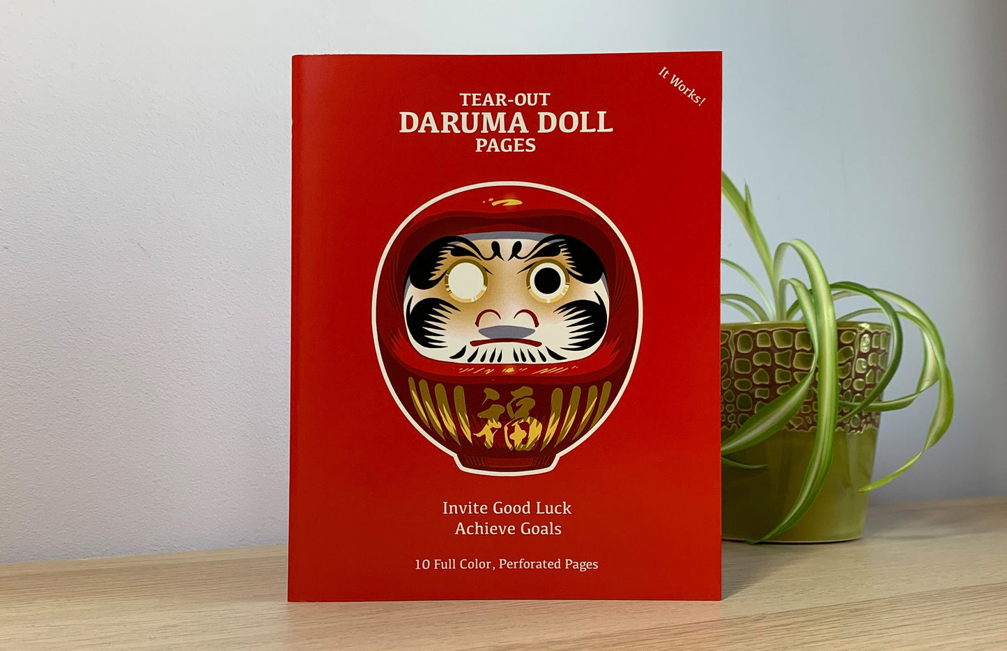 Tear-Out Daruma Doll Pages - Achieve your Goals!