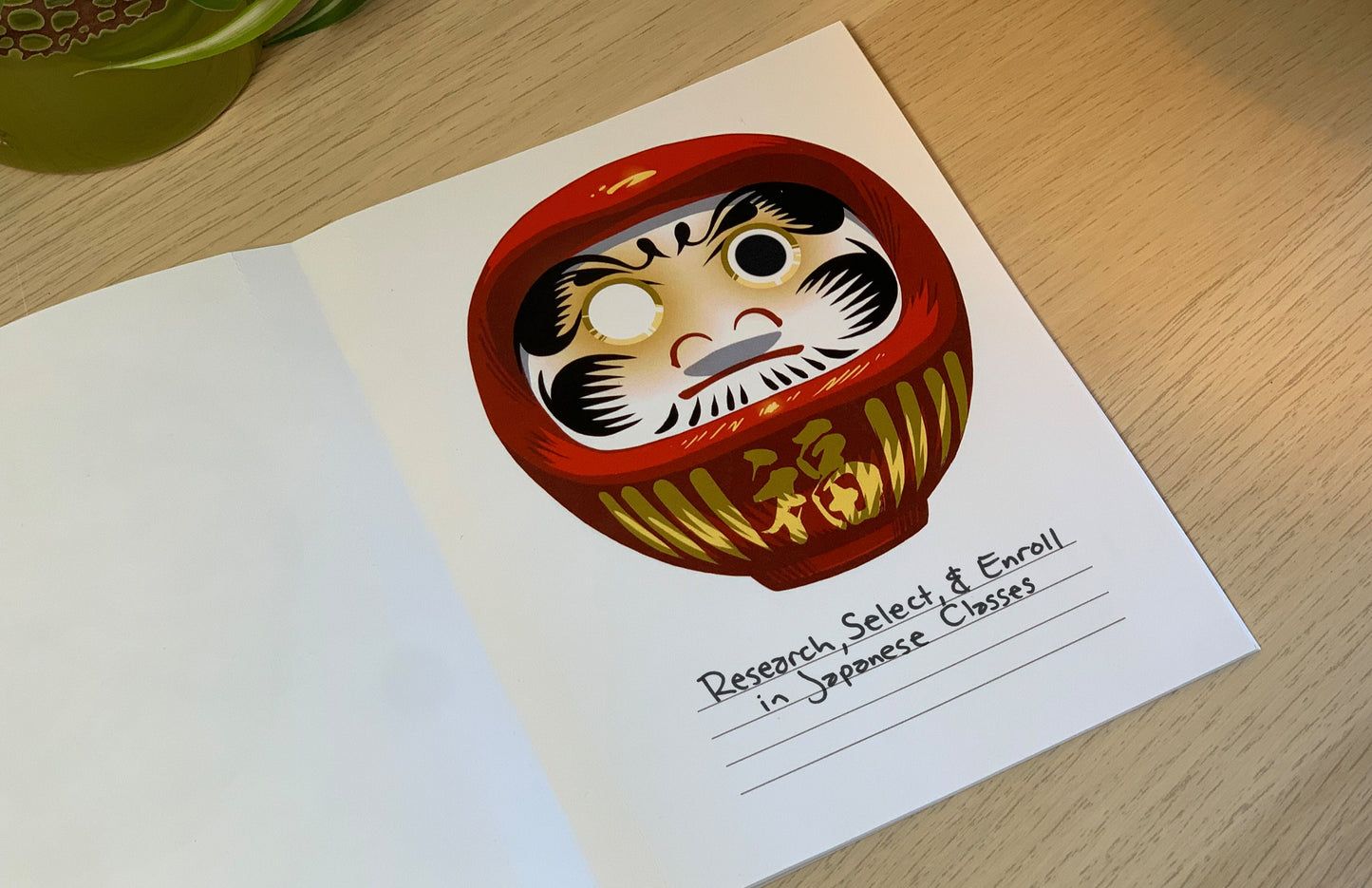 Tear-Out Daruma Doll Pages - Achieve your Goals!